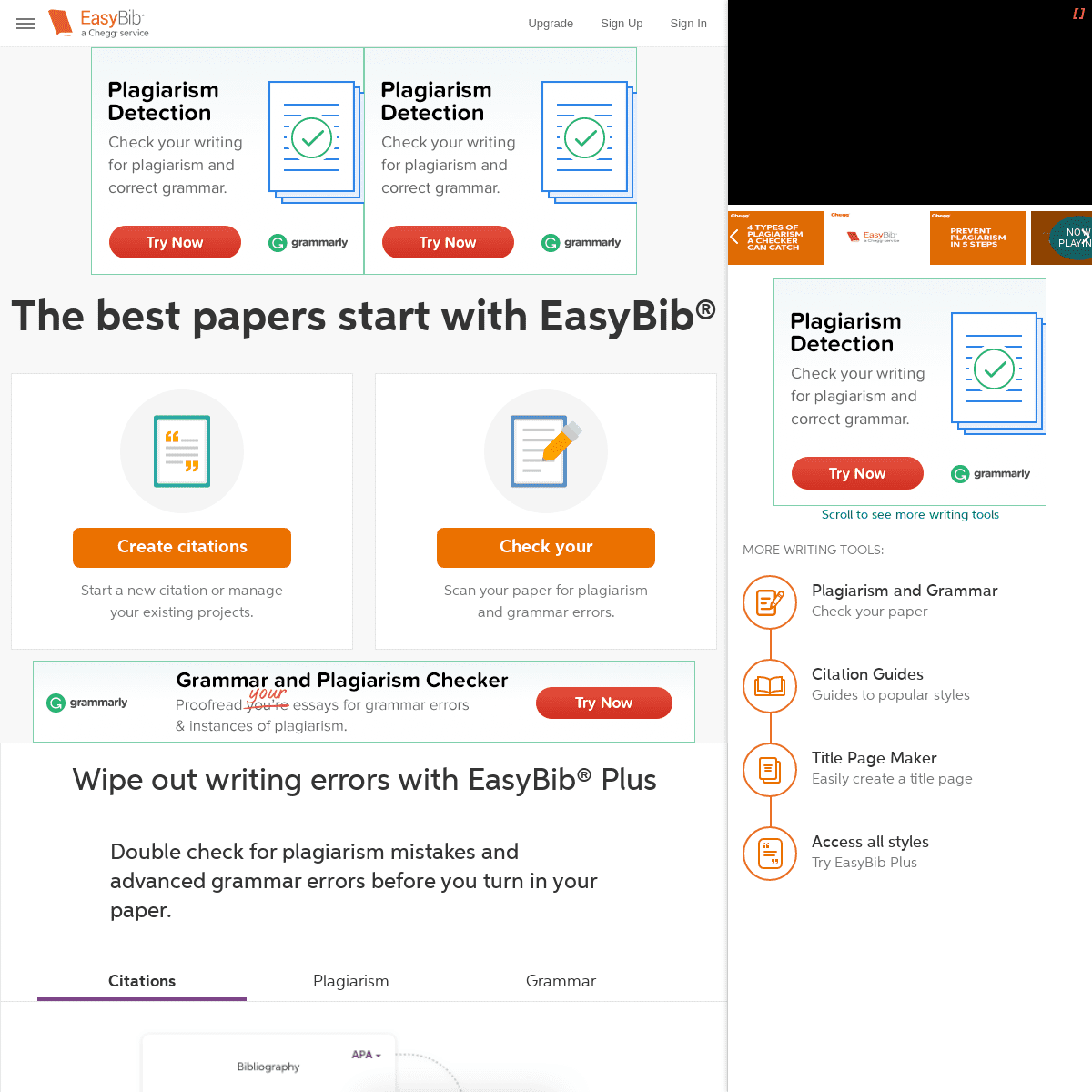 A complete backup of easybib.com