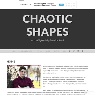 A complete backup of chaoticshapes.wordpress.com