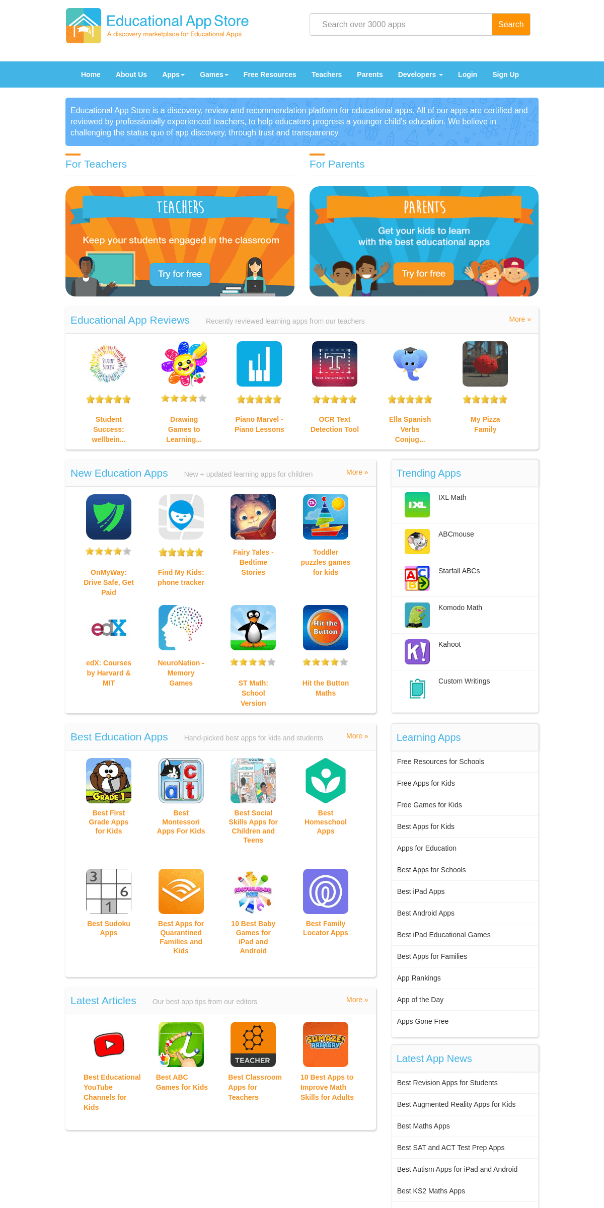 A complete backup of educationalappstore.com