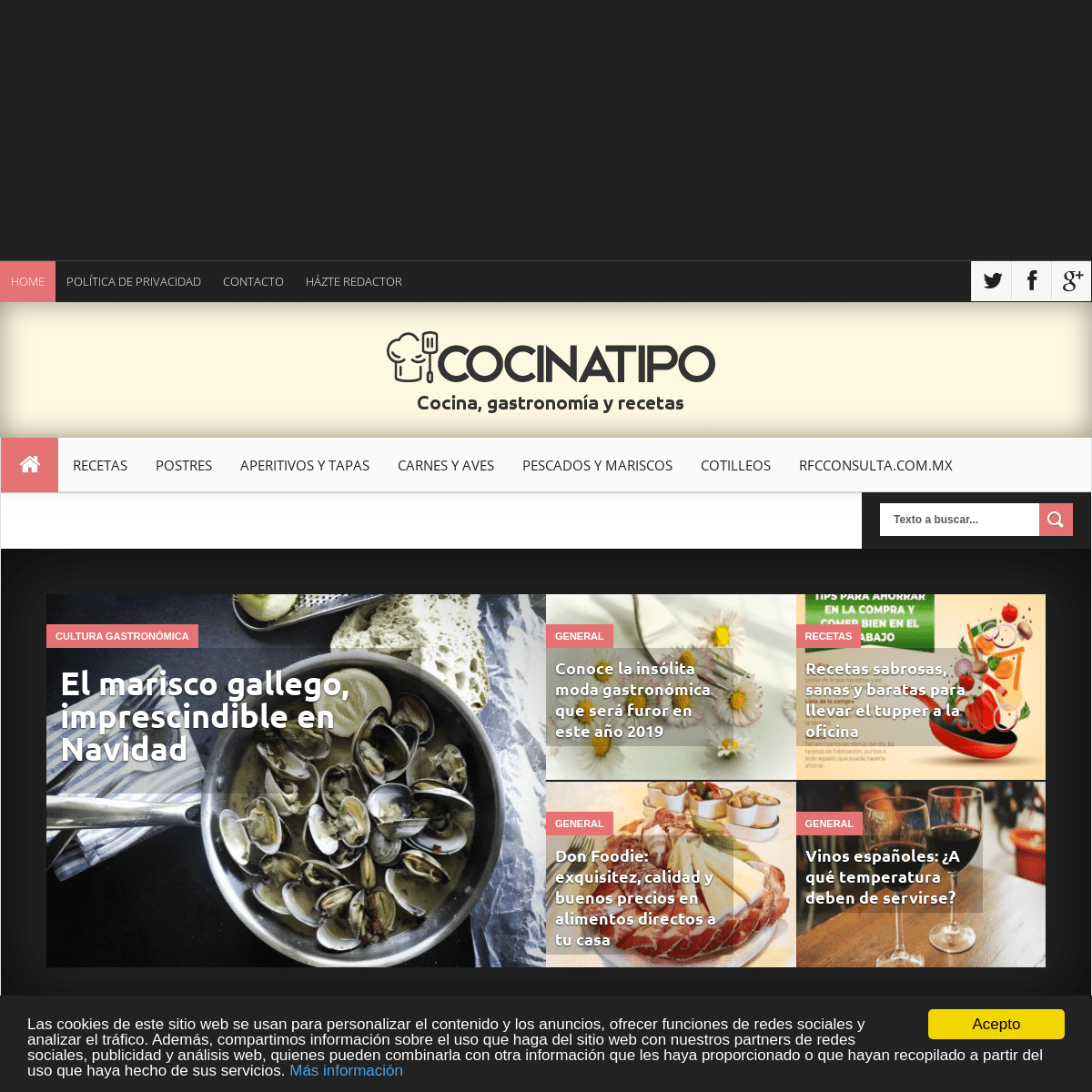 A complete backup of cocinatipo.com