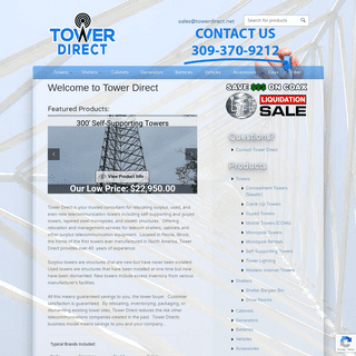 A complete backup of towerdirect.net