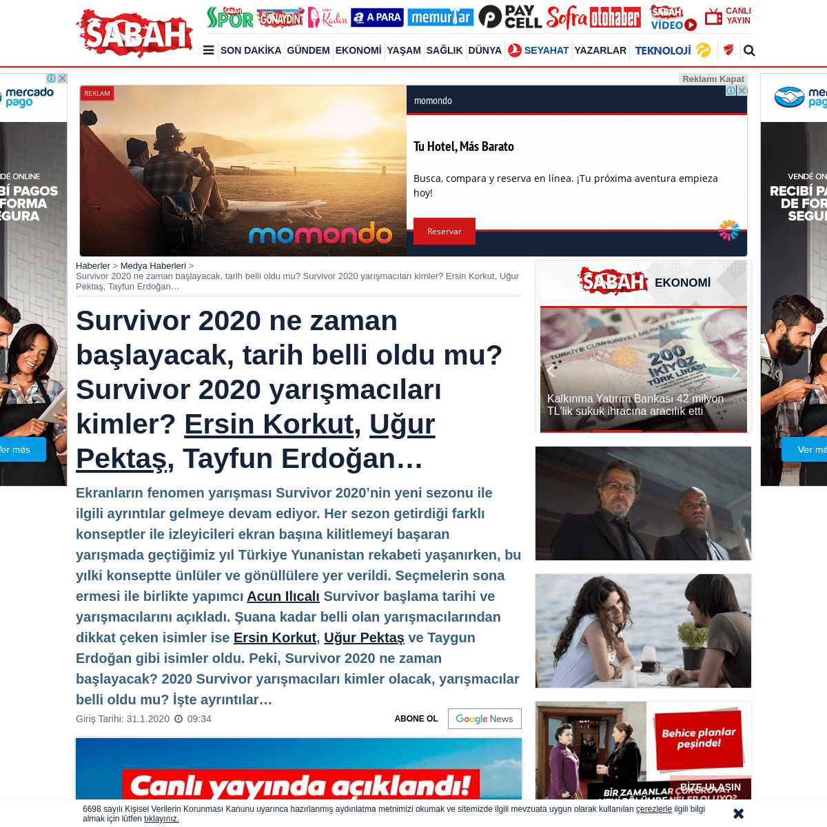 A complete backup of www.sabah.com.tr/medya/2020/01/31/survivor-2020-ne-zaman-baslayacak-tarih-belli-oldu-mu-survivor-2020-yaris