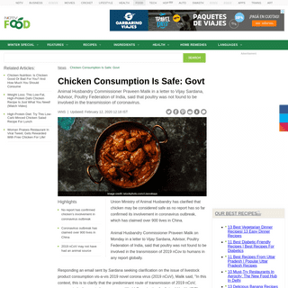 A complete backup of food.ndtv.com/news/chicken-consumption-is-safe-govt-2178512