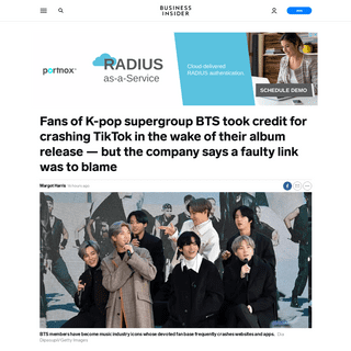 A complete backup of www.businessinsider.com/bts-fans-on-tiktok-claimed-they-crashed-after-new-single-2020-2