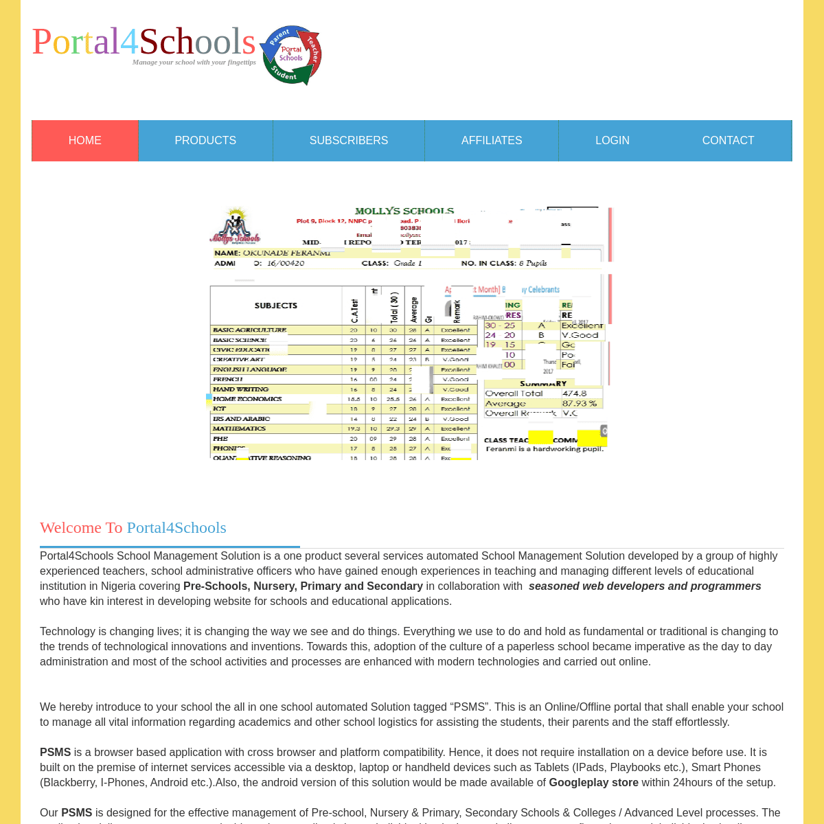 A complete backup of portal4schools.com.ng
