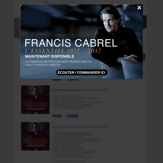 A complete backup of franciscabrel.com