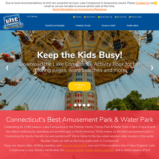 A complete backup of lakecompounce.com