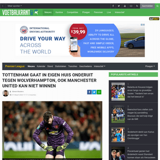 A complete backup of www.voetbalkrant.com/nieuws/2020-03-01/tottenham-verloor-van-wolverhampton