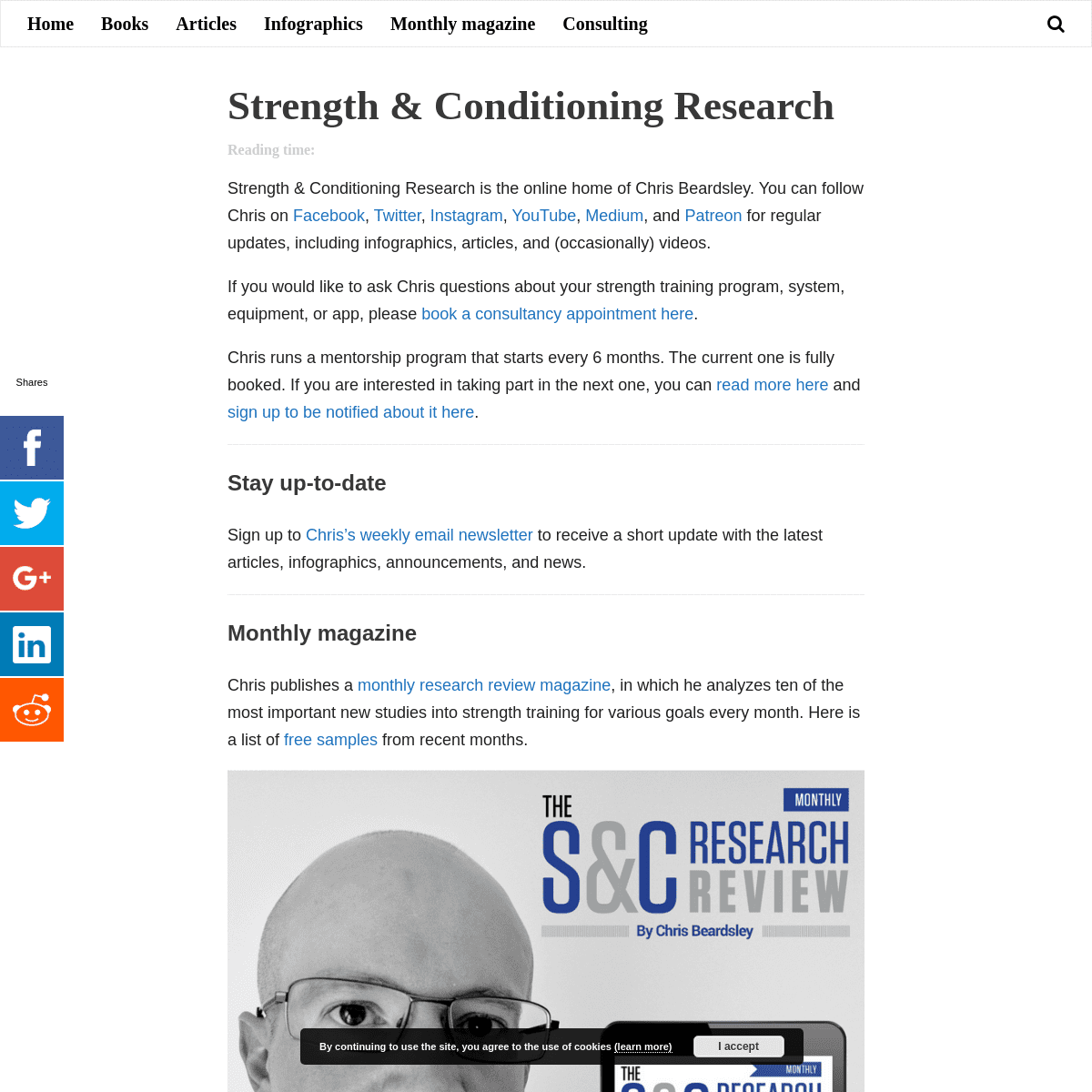 A complete backup of strengthandconditioningresearch.com