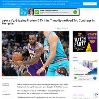A complete backup of www.lakersnation.com/lakers-vs-grizzlies-preview-tv-info-three-game-road-trip-continues-in-memphis/2020/02/