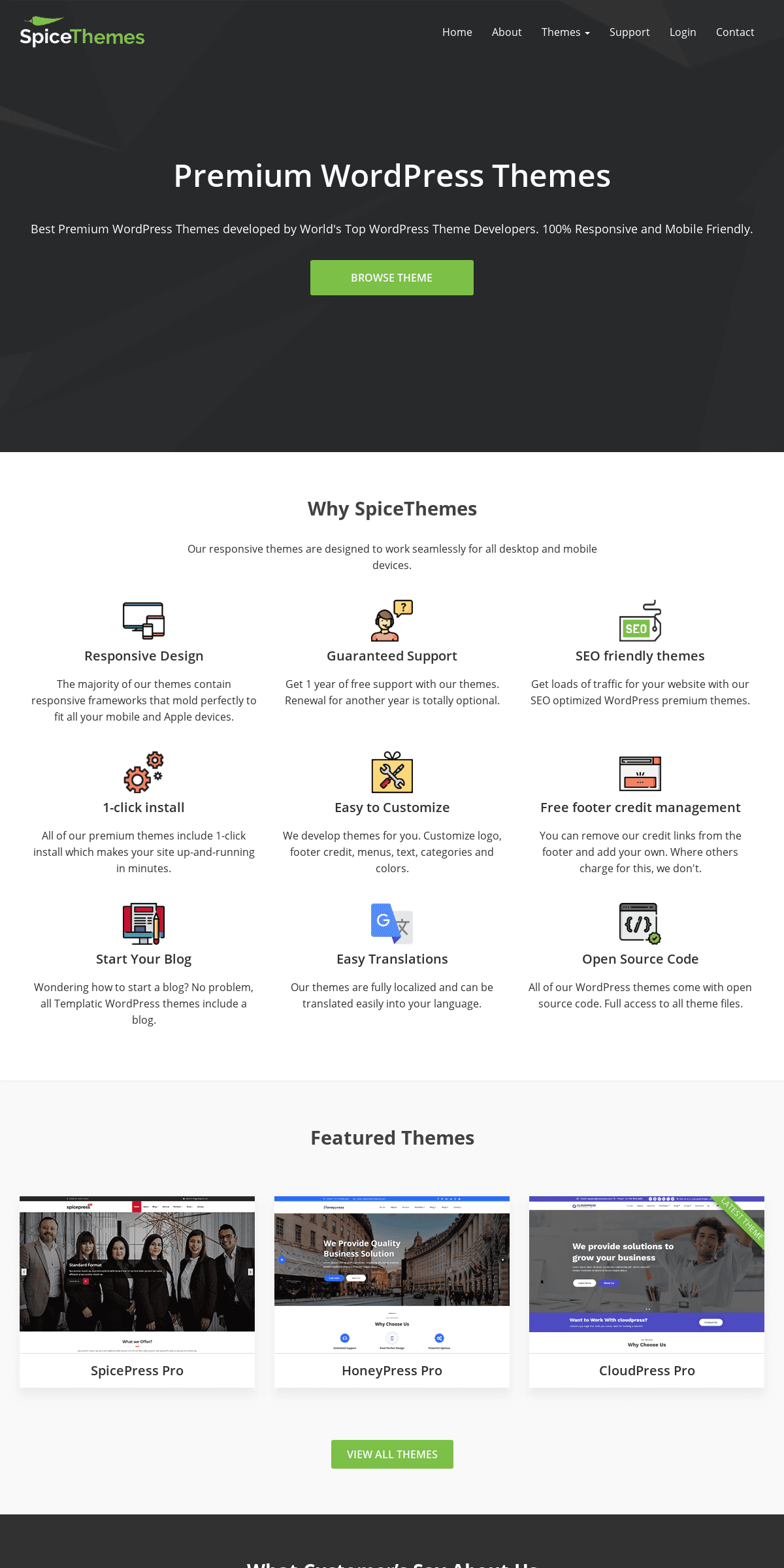 A complete backup of spicethemes.com