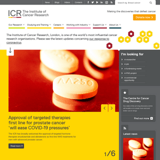 A complete backup of icr.ac.uk