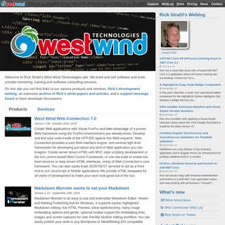 A complete backup of west-wind.com