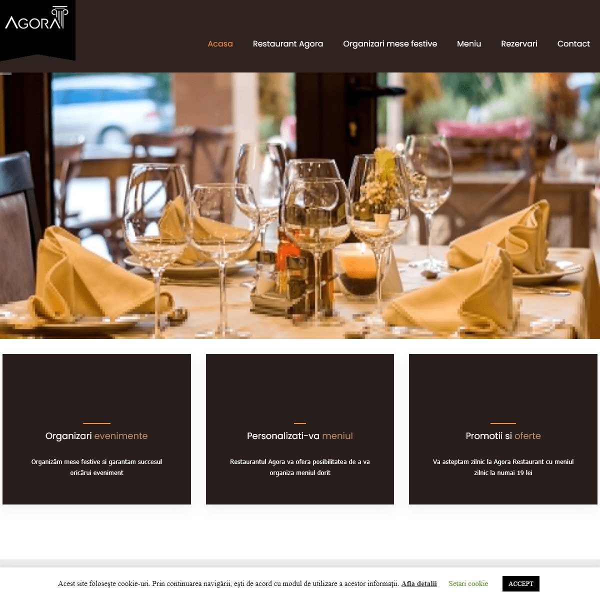 A complete backup of www.agorarestaurant.ro