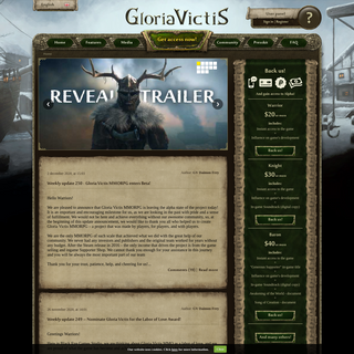A complete backup of gloriavictisgame.com