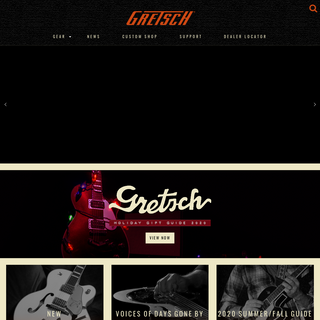 A complete backup of gretschguitars.com