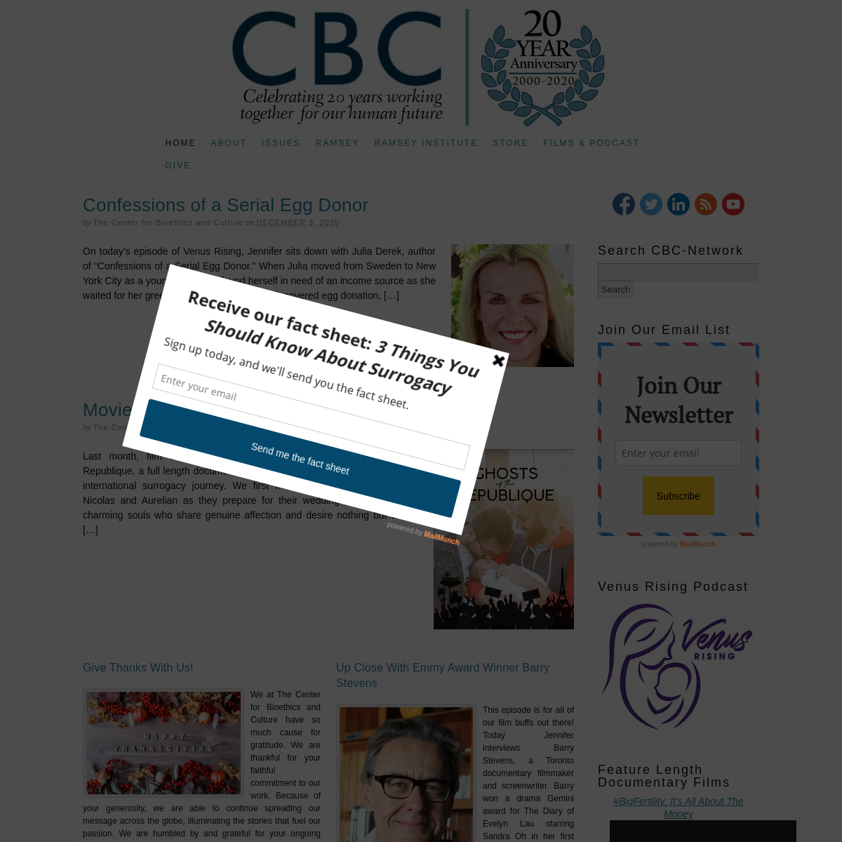 A complete backup of cbc-network.org