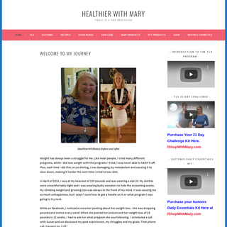 A complete backup of healthierwithmary.com