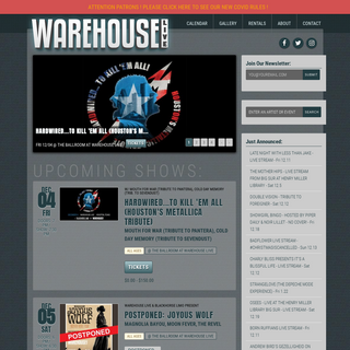 A complete backup of warehouselive.com