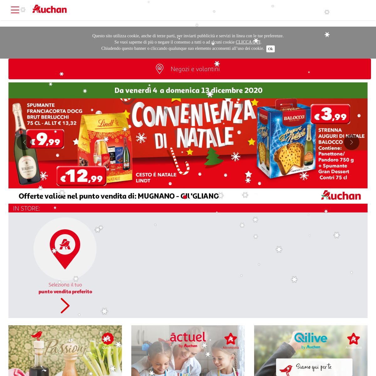 A complete backup of auchan.it