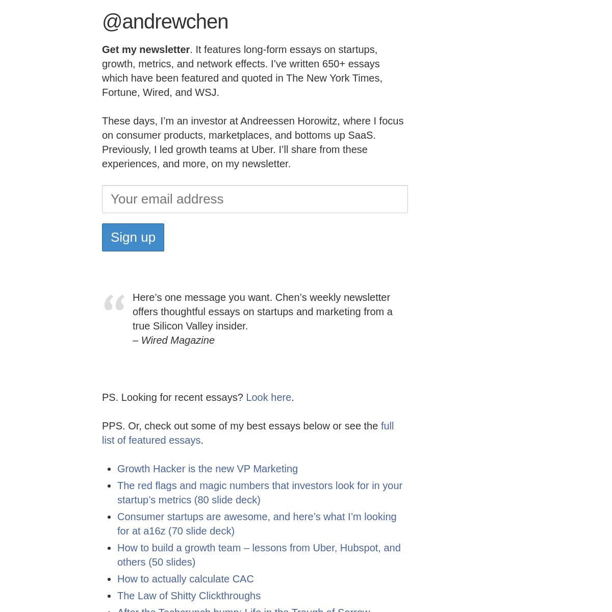A complete backup of andrewchen.co