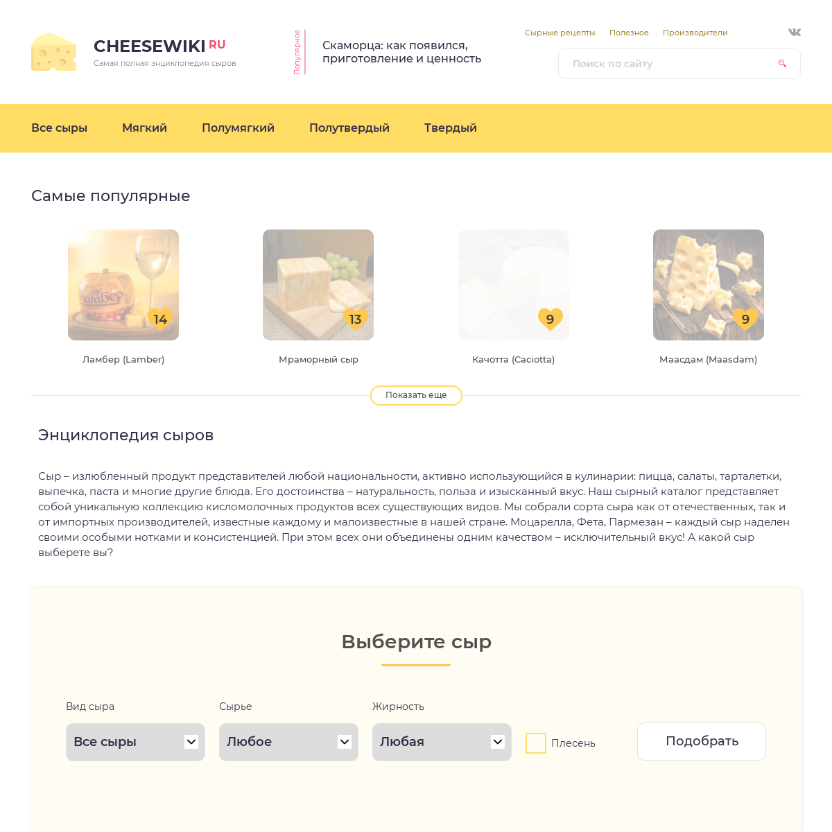 A complete backup of cheesewiki.ru