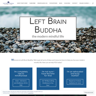 A complete backup of leftbrainbuddha.com