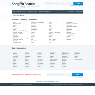 A complete backup of shopinseattle.com