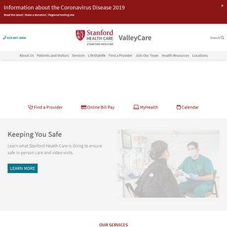 A complete backup of valleycare.com