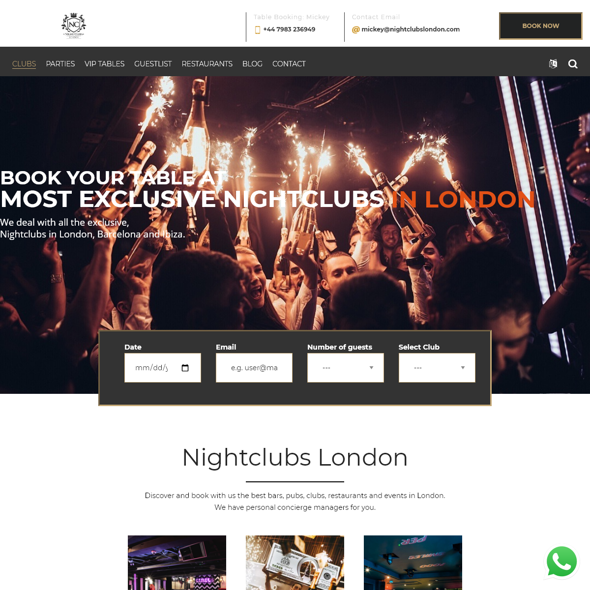 A complete backup of nightclubslondon.com