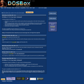 A complete backup of dosbox.com