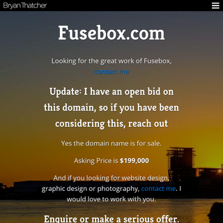 A complete backup of fusebox.com