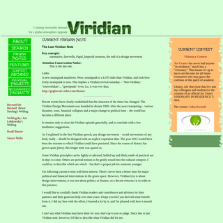 A complete backup of viridiandesign.org