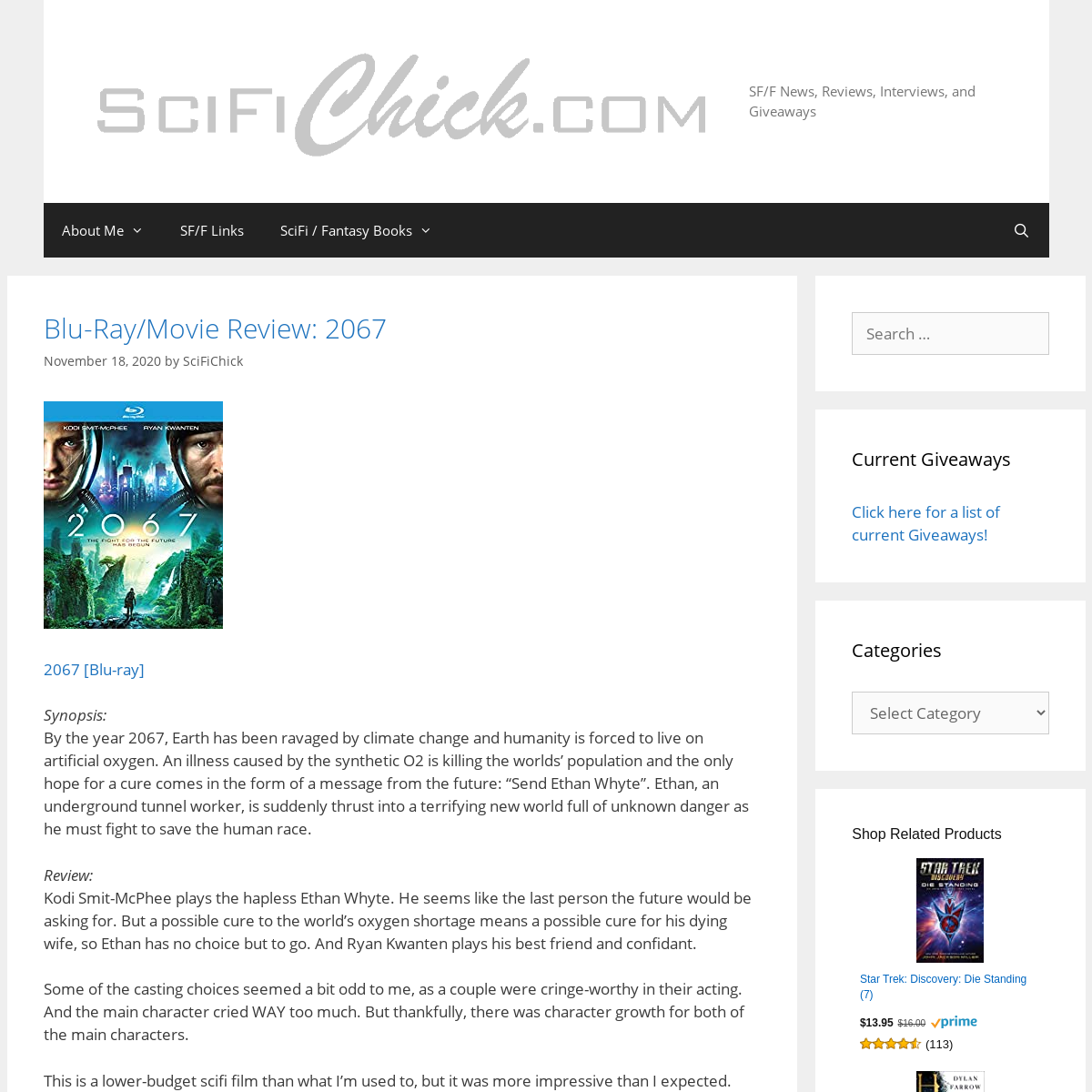 A complete backup of scifichick.com