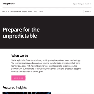 A complete backup of thoughtworks.com