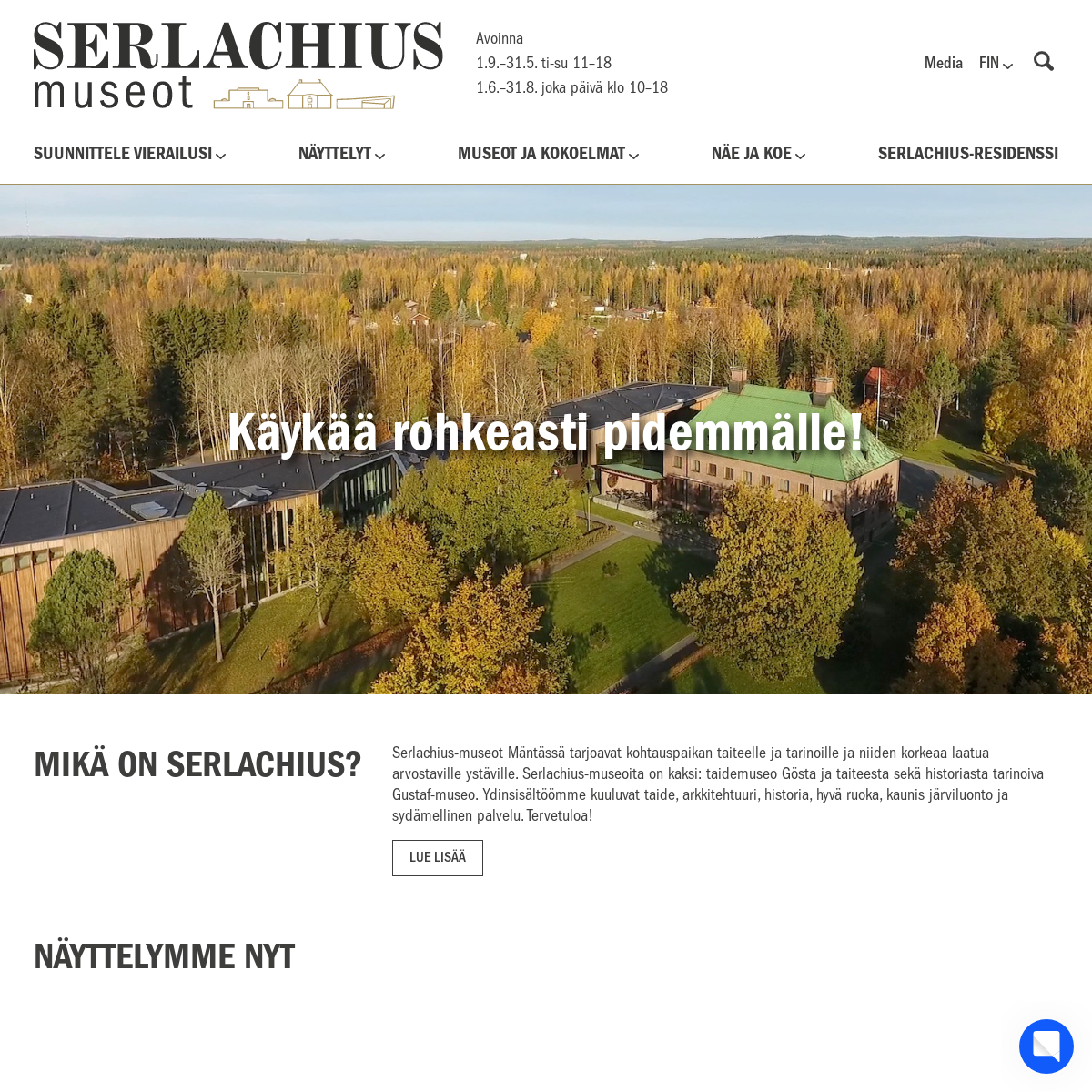 A complete backup of serlachius.fi