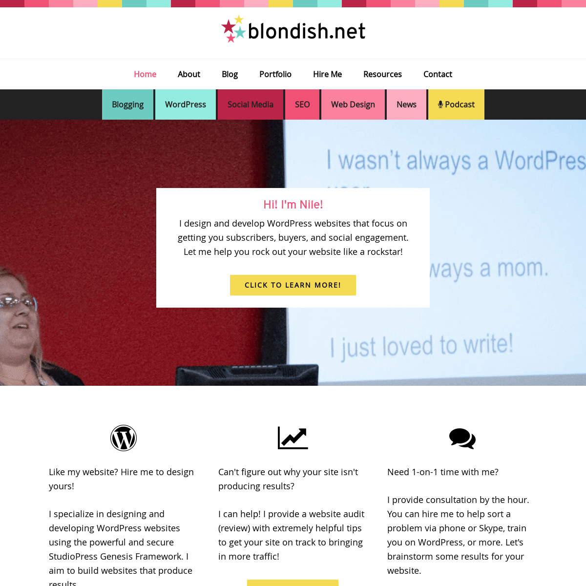 A complete backup of blondish.net