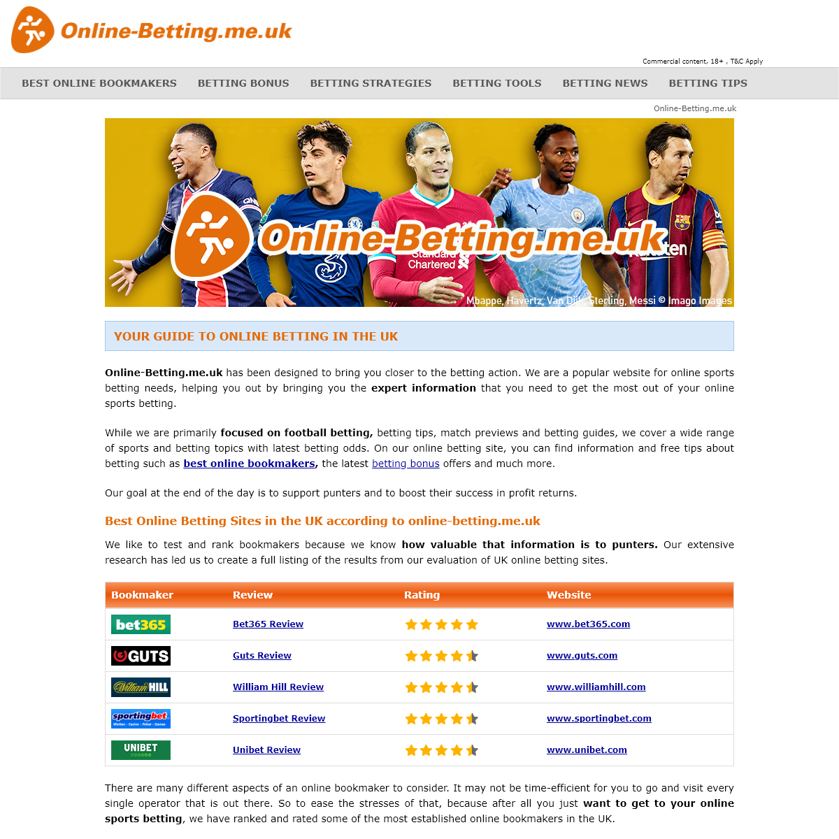 A complete backup of online-betting.me.uk