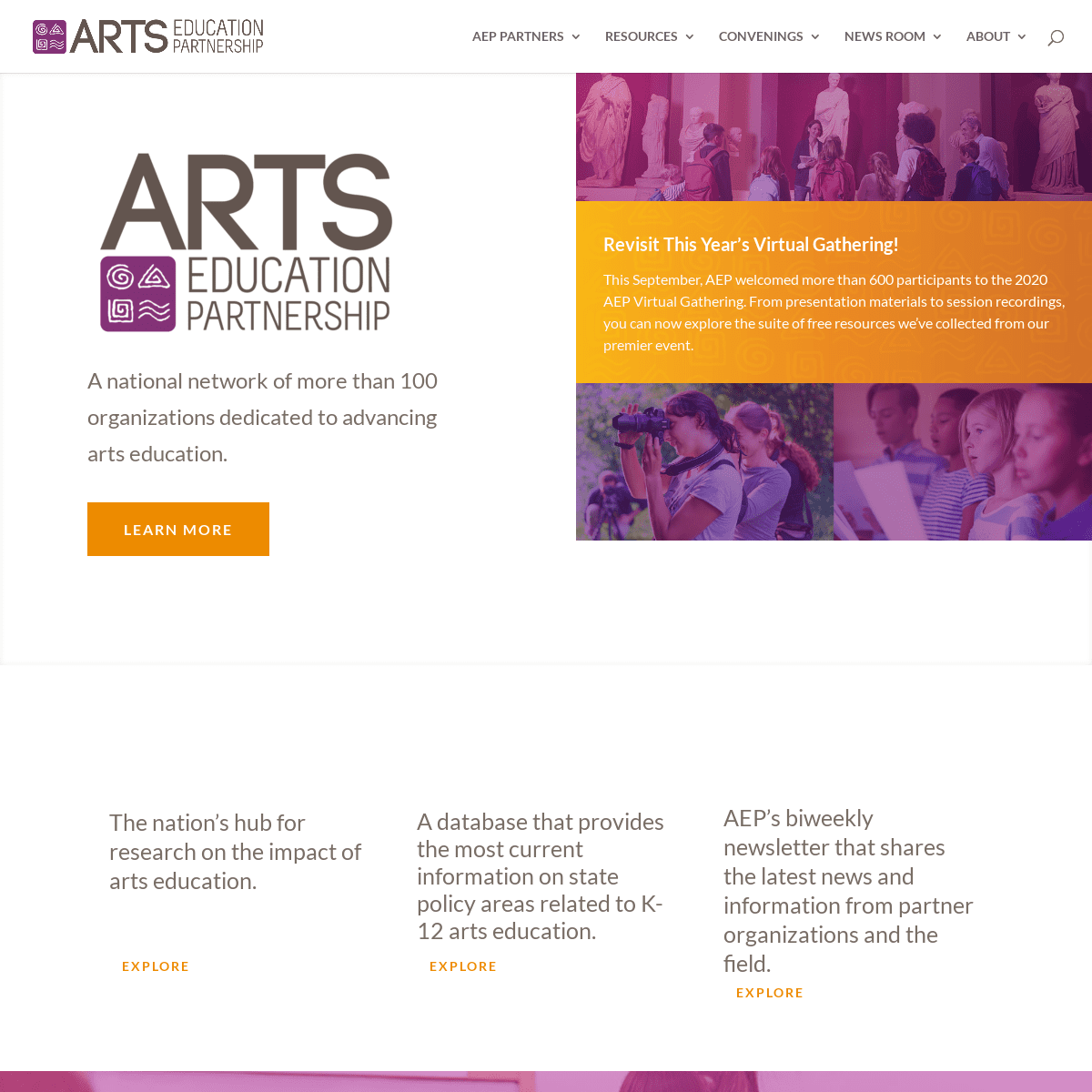 A complete backup of aep-arts.org