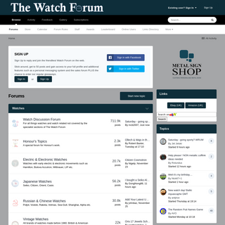 A complete backup of thewatchforum.co.uk