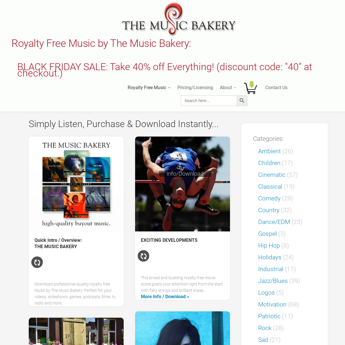 A complete backup of musicbakery.com