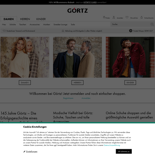 A complete backup of goertz.de
