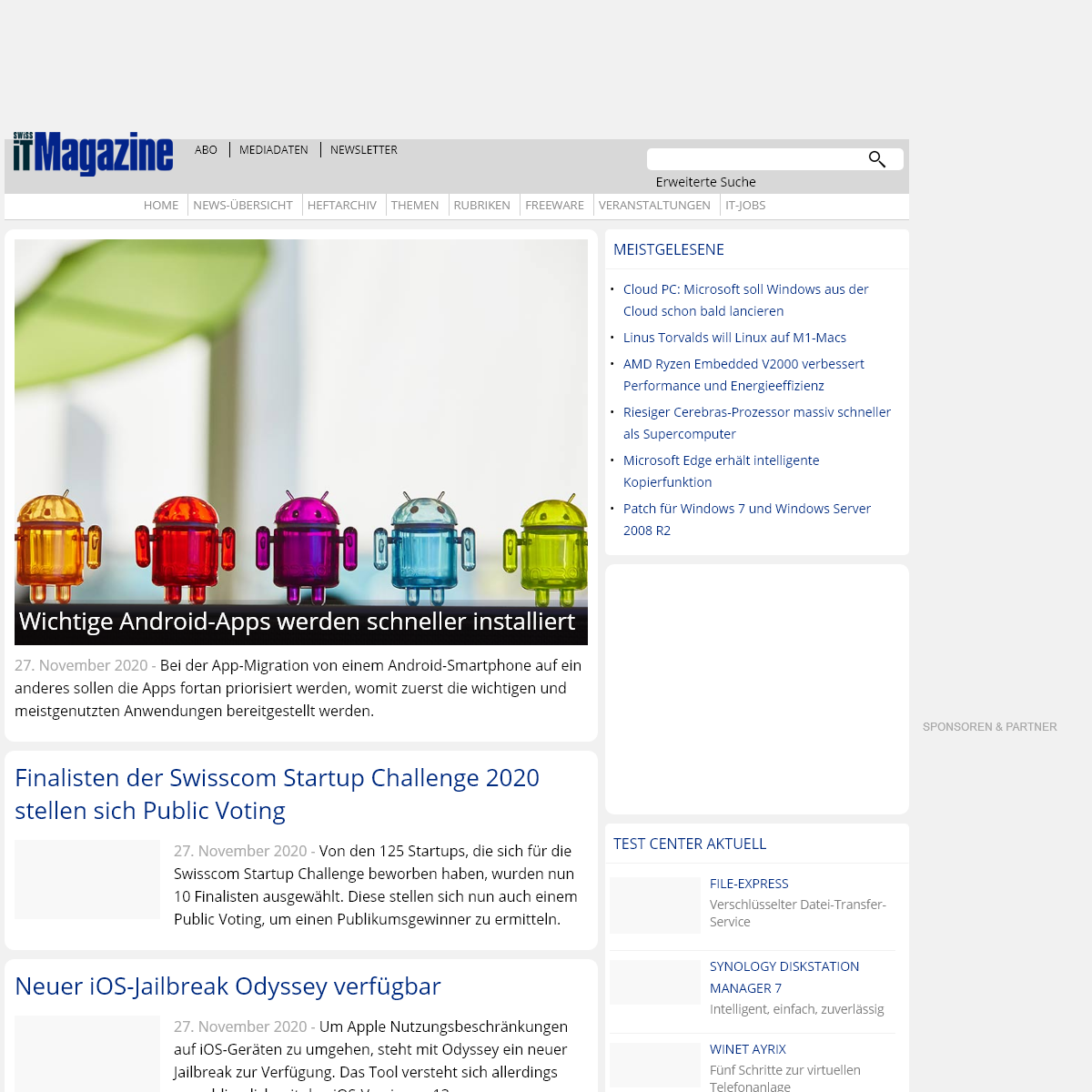A complete backup of itmagazine.ch