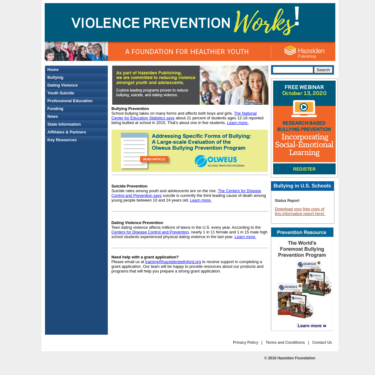 A complete backup of violencepreventionworks.org