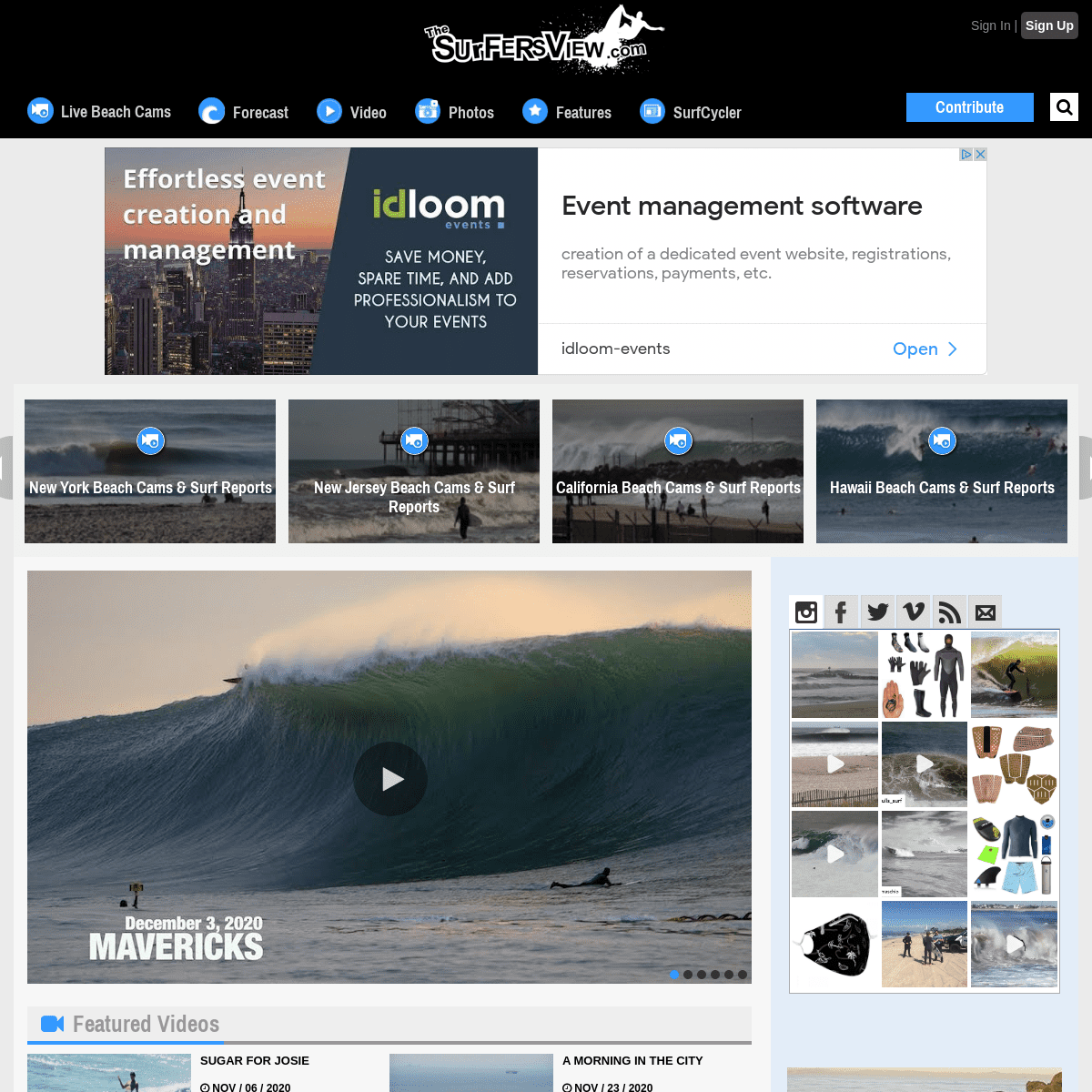A complete backup of thesurfersview.com