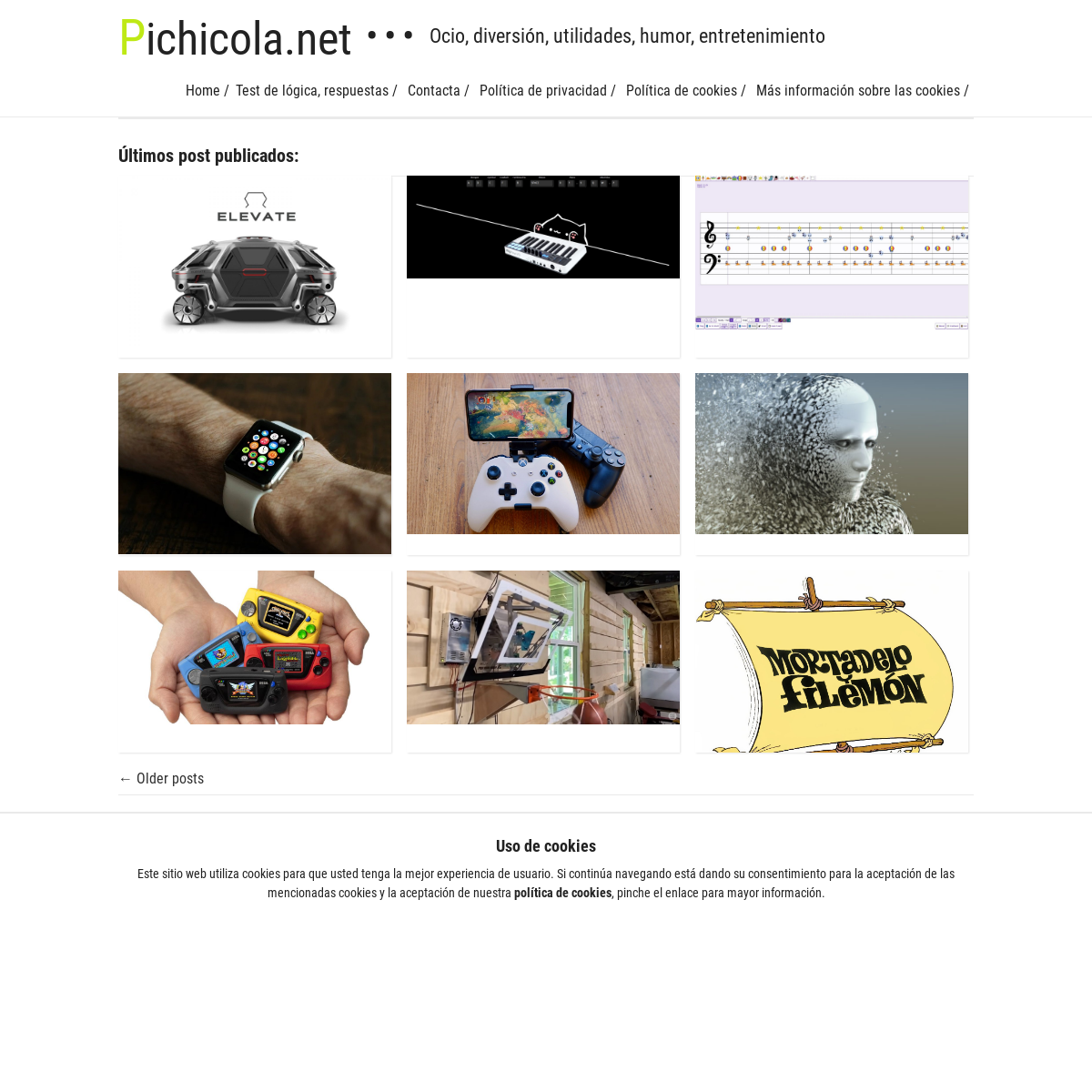 A complete backup of pichicola.com