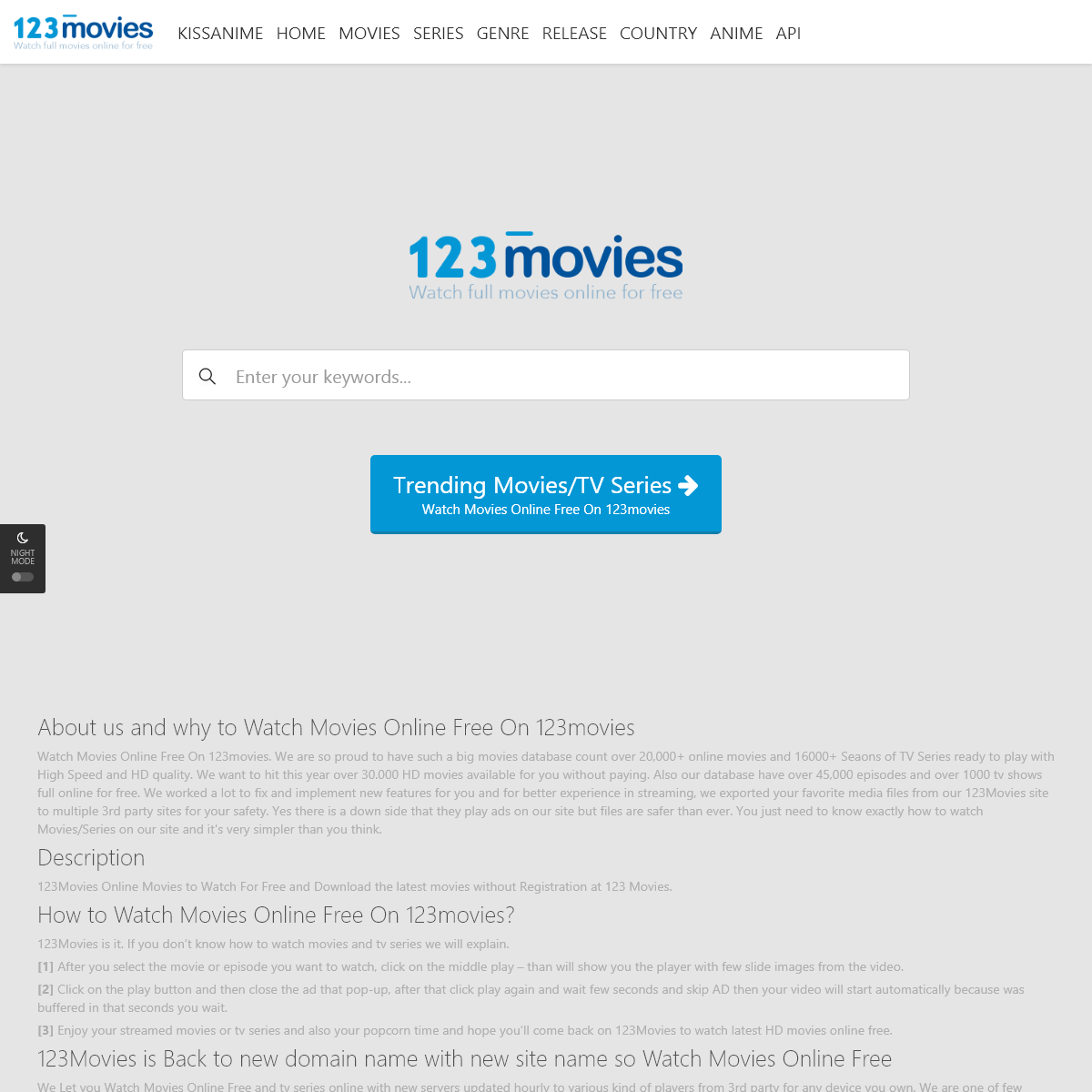A complete backup of 123moviess.cc