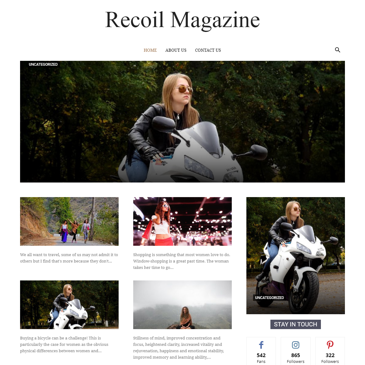 A complete backup of recoilmag.com.au