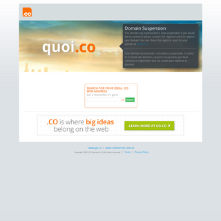 A complete backup of quoi.co