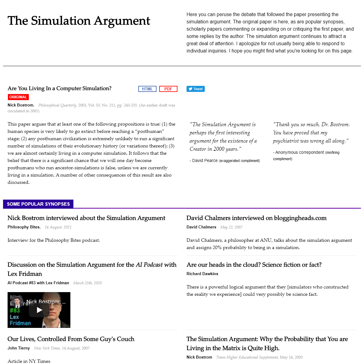 A complete backup of simulation-argument.com
